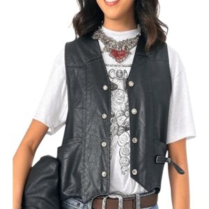 Leather Vest | Size Large | InterState Leather